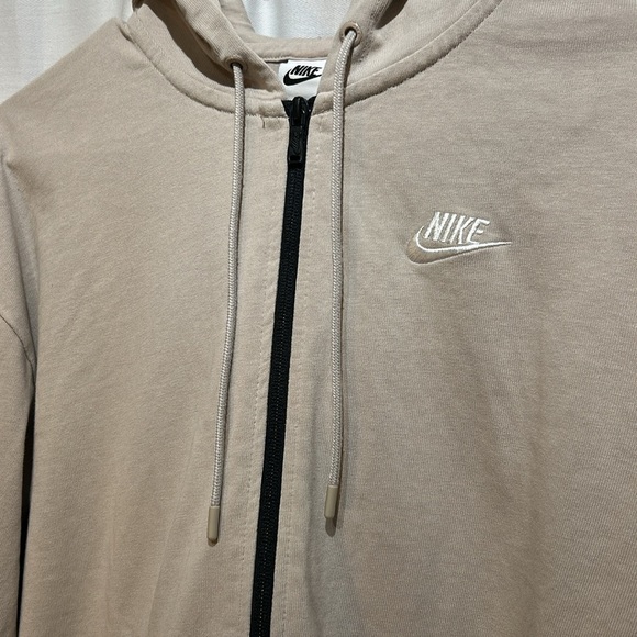 NIKE Women’s Tan Full Zip Jacket Size Small - Picture 4 of 9